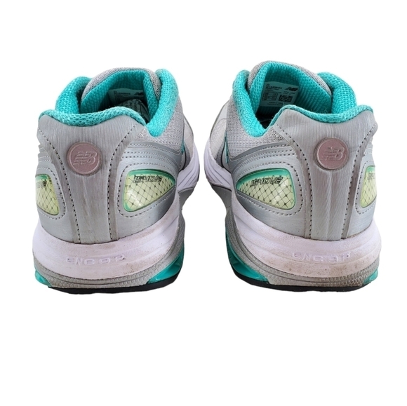 New Balance 1540v2 Shoes Womens sz 9 D Gray Green Teal Athletic Running USA Made - Picture 9 of 14